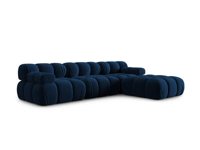 "Tropea" velvet - hoek bank