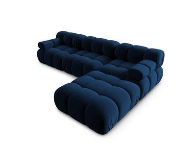 "Tropea" velvet - hoek bank
