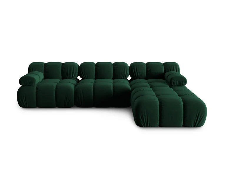 "Tropea" velvet - hoek bank
